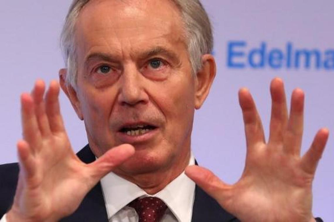 Ex-premier Tony Blair haalt hard uit naar Johnson