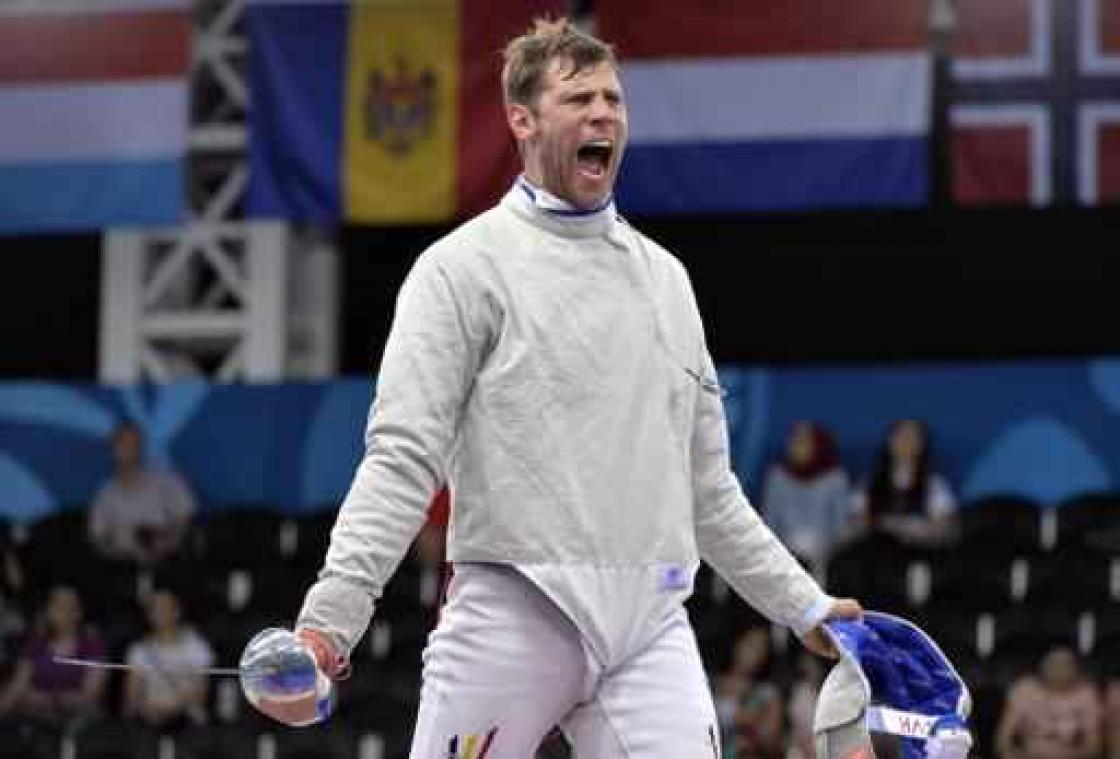 Sabelschermer Seppe Van Holsbeke heeft olympisch ticket beet