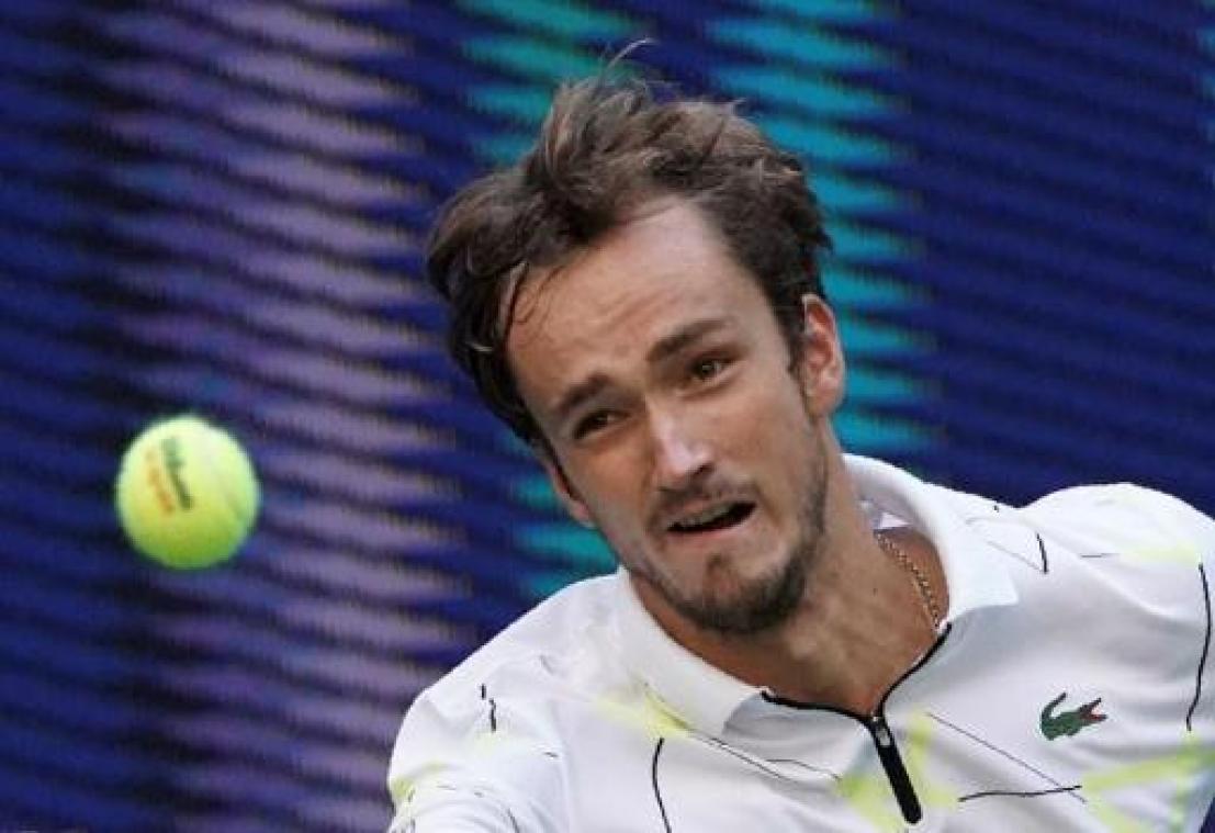 US Open - Medvedev voorbij Wawrinka naar halve finales
