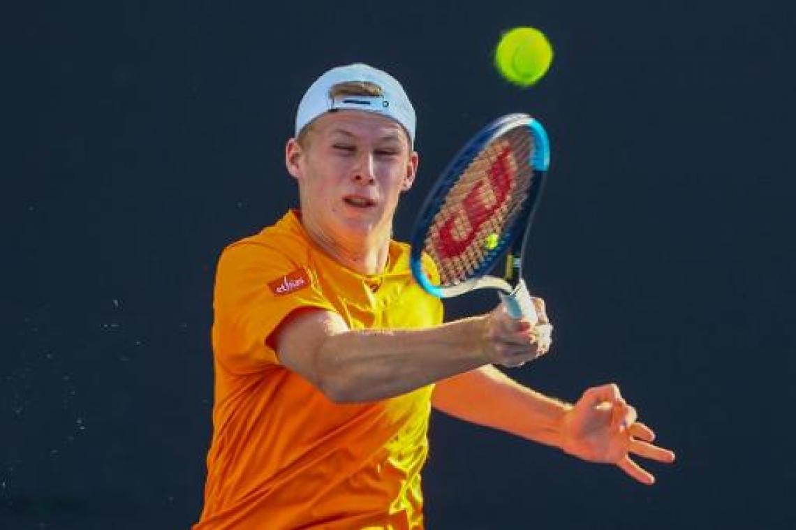 Gauthier Onclin geplaatst voor 1/8e finale dubbelspel juniorentoernooi