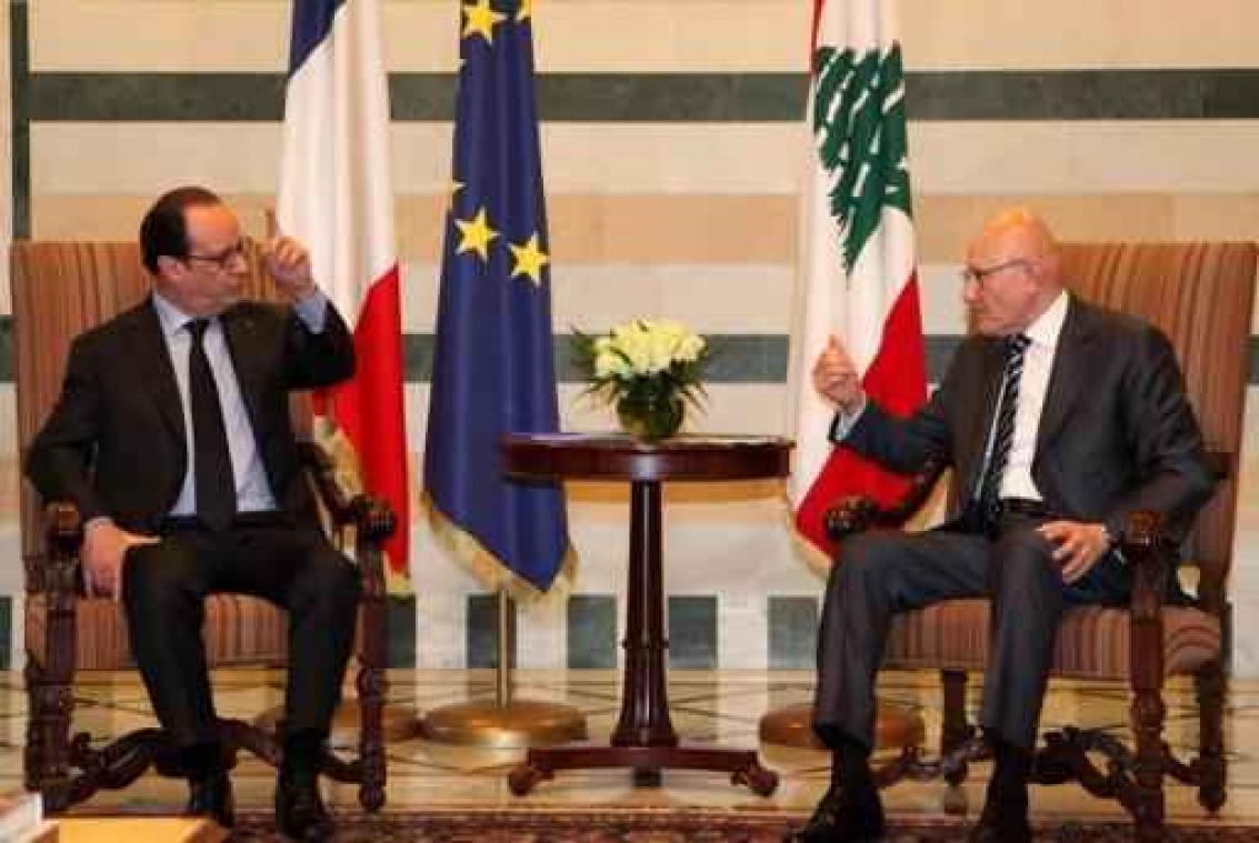 Hollande belooft Libanon militaire hulp