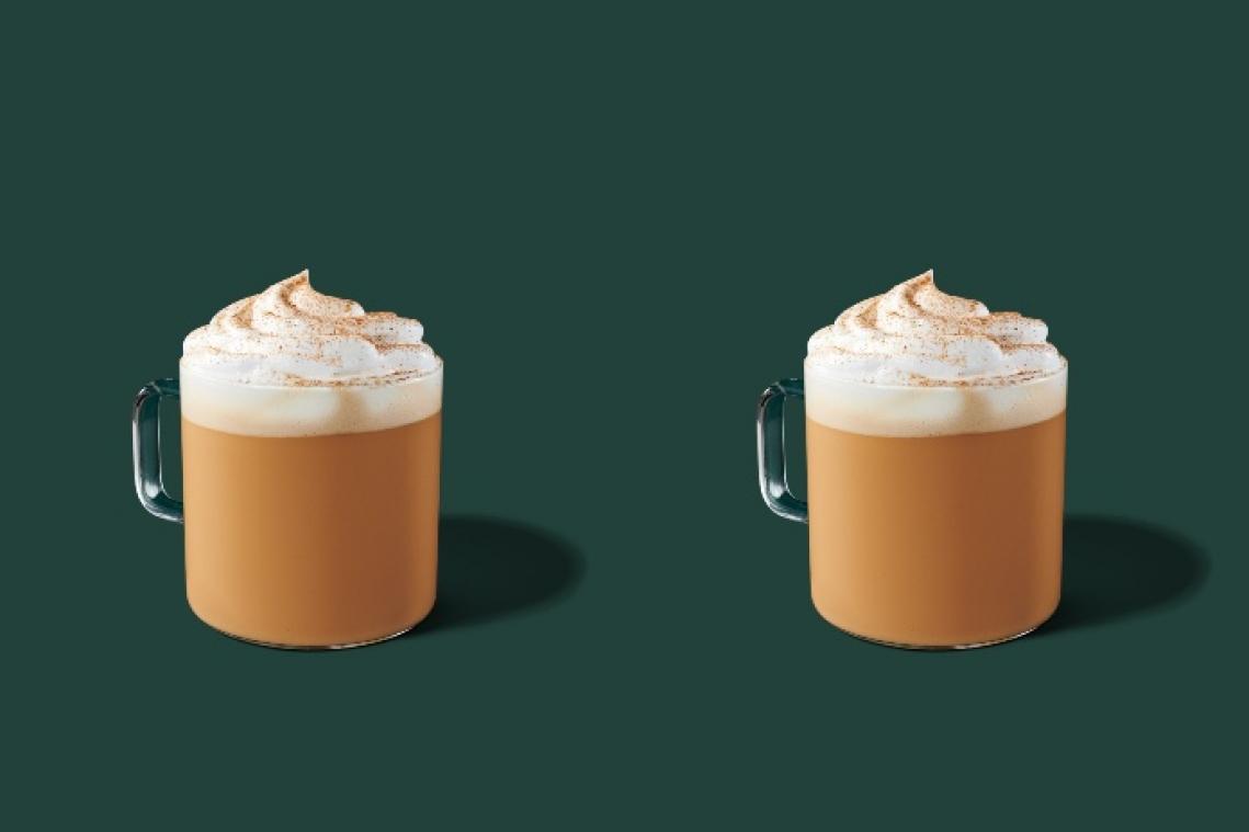 De Pumpkin Spice Latte is terug van weggeweest