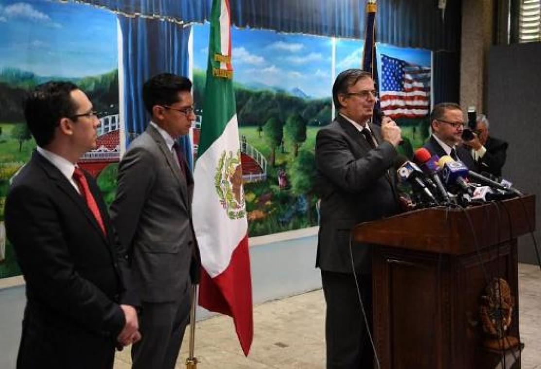 Ruim helft minder migranten van Mexico naar VS