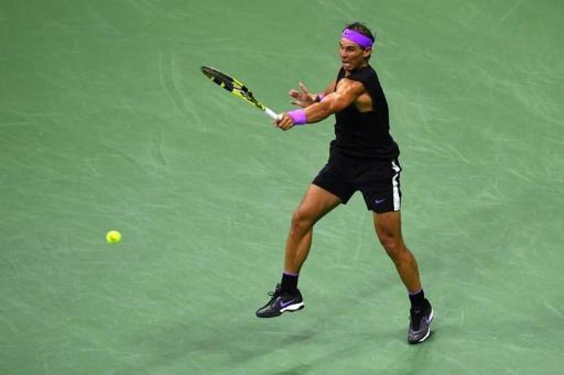 US Open - Nadal blijft op koers voor nieuwe eindzege in New York