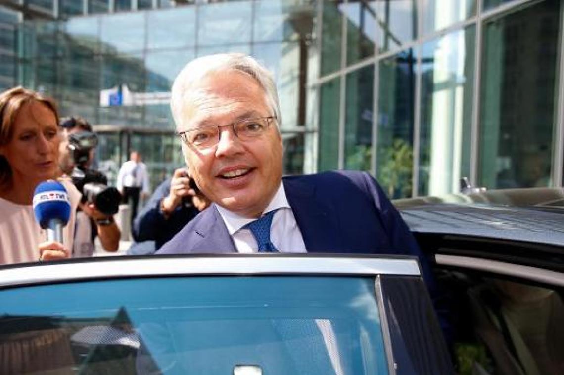 Reynders EU-commissaris - Reynders genoemd als Europees Commissaris voor Begroting