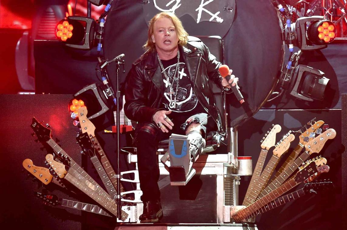 Axl Rose vervangt Brian Johnson bij AC/DC tijdens tournee