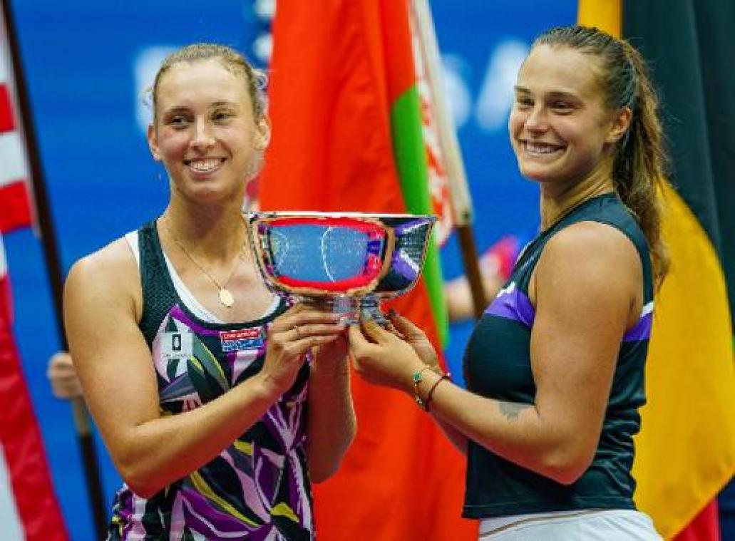 Elise Mertens stijgt naar 24e plaats in enkel en tweede in dubbel
