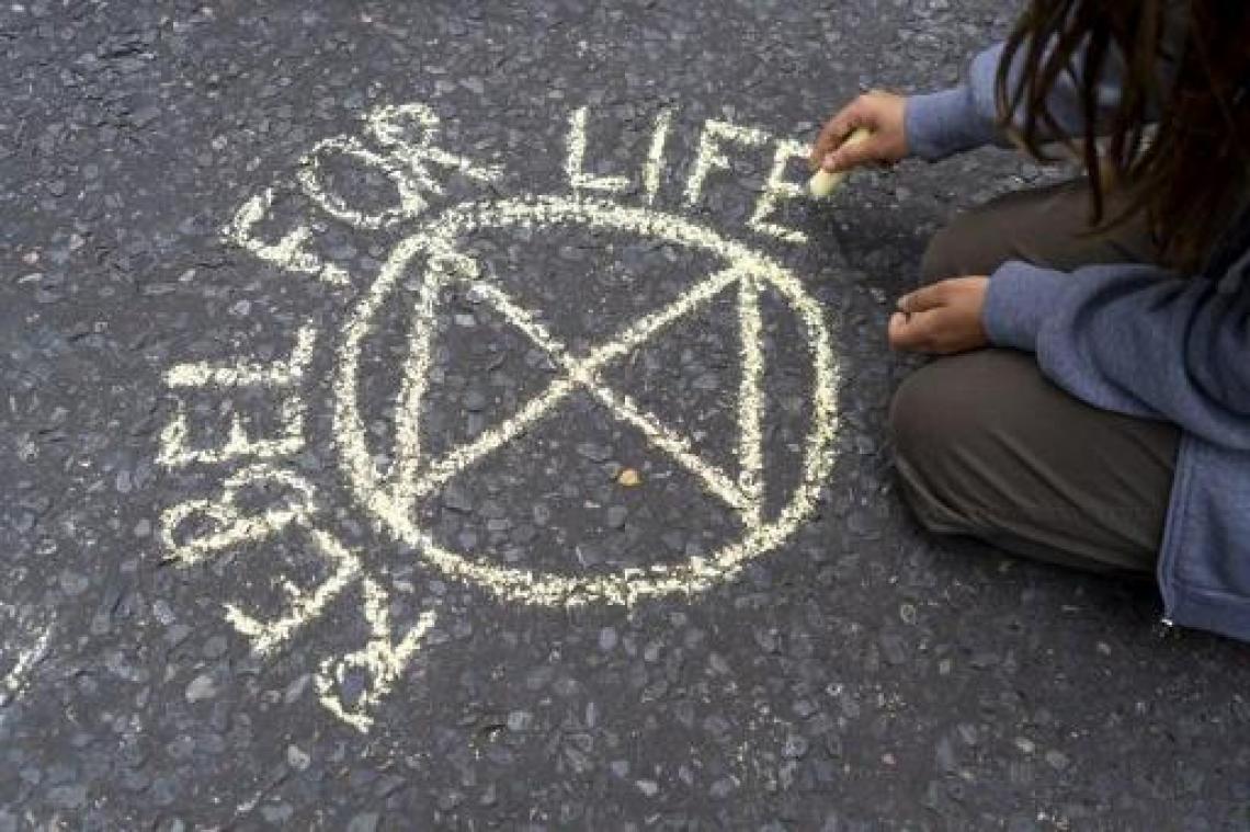 Bezetting van paleistuin op 12 oktober luidt begin in van reeks acties tegen klimaatcrisis