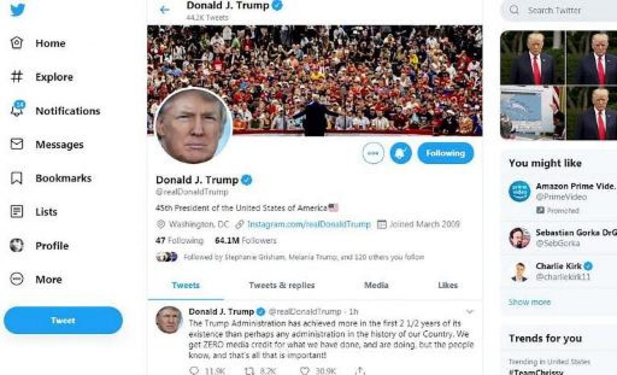 "Volfefe"-index meet invloed van Trump-tweets op financiële markten