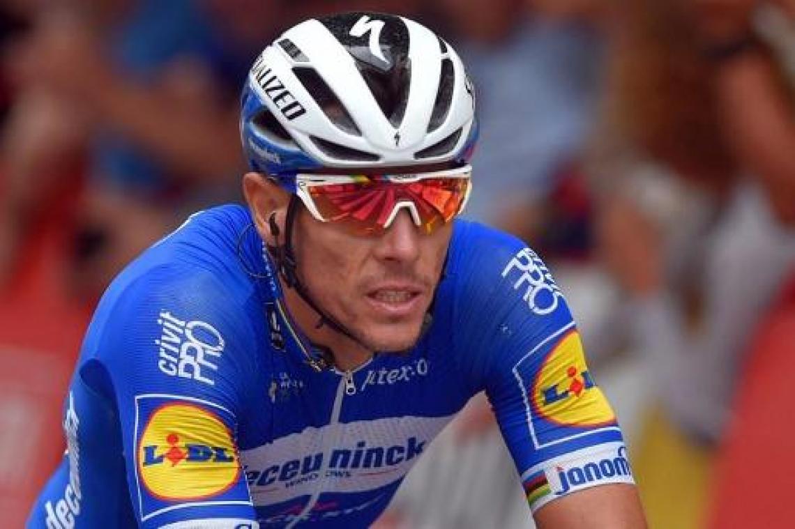 Vuelta - Philippe Gilbert na negende plaats: "We wilden de rit winnen met Knox"