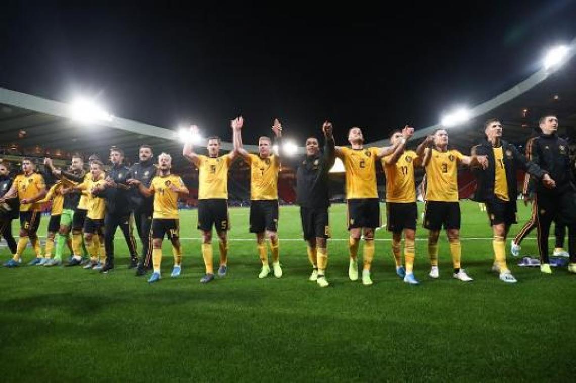 Rode Duivels - Rode Duivels geven Schotland derde oplawaai in jaar tijd