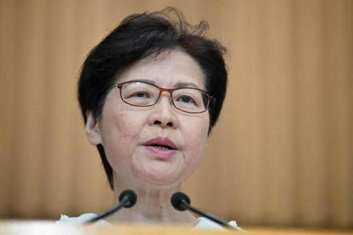 Carrie Lam waarschuwt VS zich niet te moeien in Hongkong