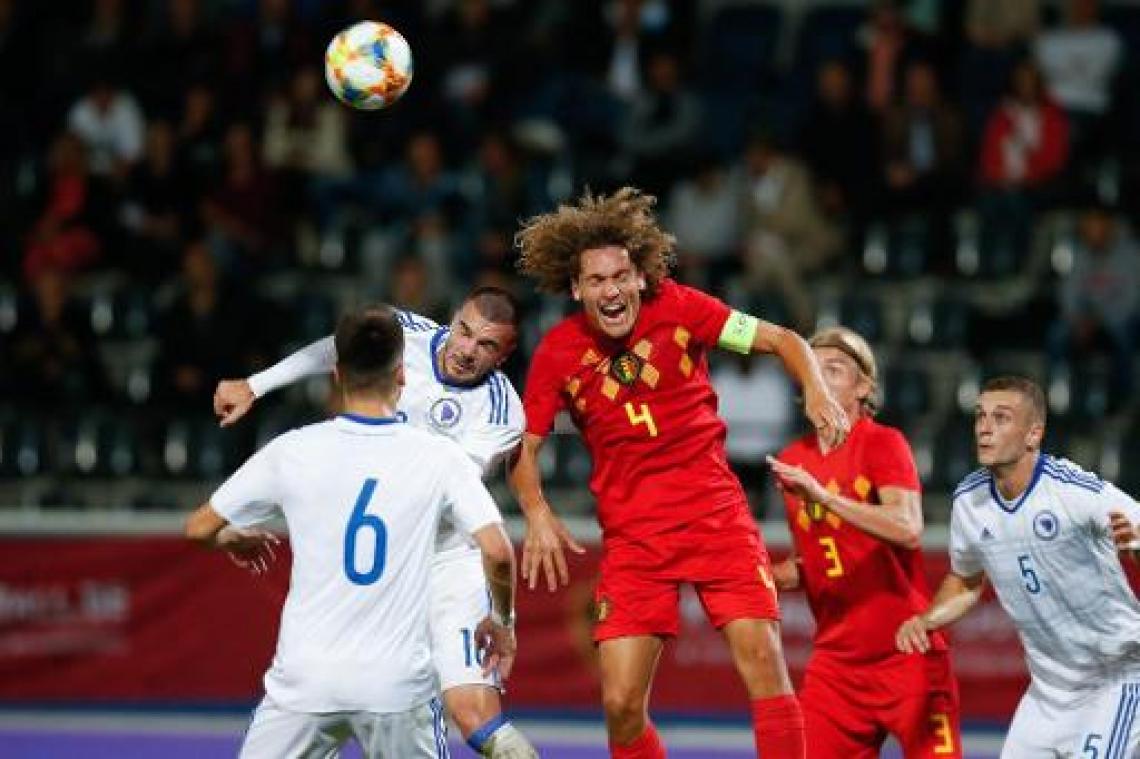 Kwal. EK U21 2021 (m) - Belgische beloften kunnen ook tegen Bosnië niet winnen, het blijft 0-0