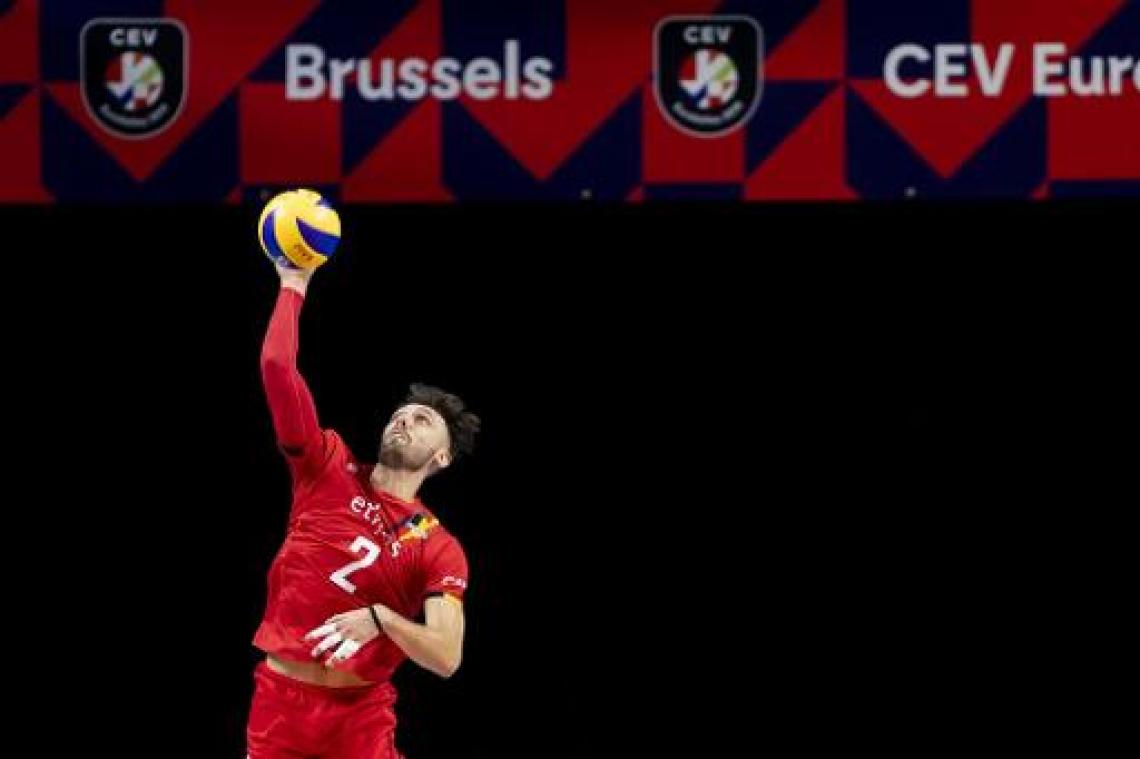EK volley (m) - Hendrik Tuerlinckx: "Hopelijk zijn Duitsers nog niet hersteld van dreun"