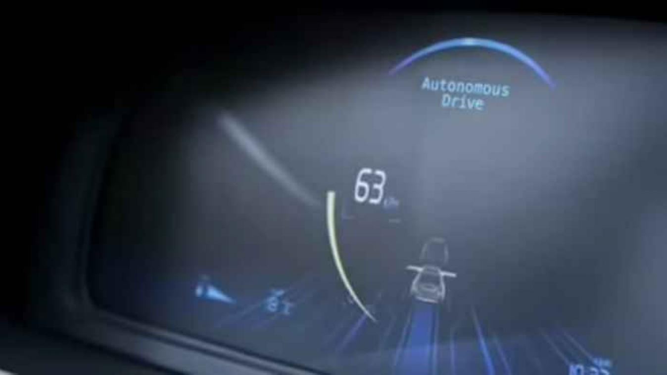 Volvo test nu auto die zichzelf bestuurt in de straten van Göteborg