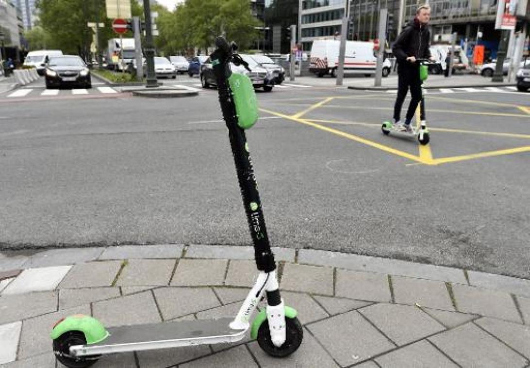 Brusselse deelsteppers brengen gevaarlijke plaatsen in kaart