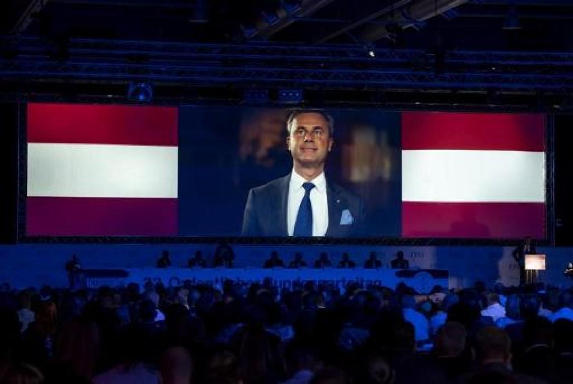 Norbert Hofer nieuwe vooriztter van extreemrechtse FPO in Oostenrijk