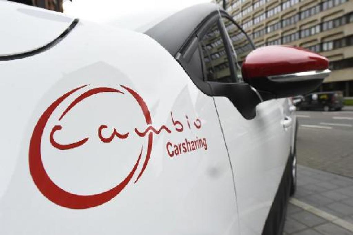 Cambio vervangt zowat 9.400 privéwagens