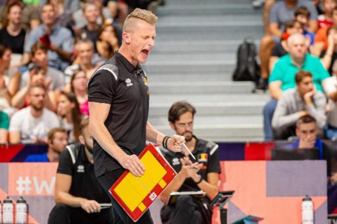 EK volley (m) - Bondscoach na zege tegen Duitsland: "Riem mag er nu zeker niet af"