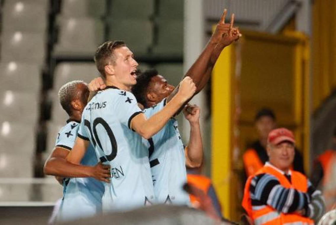 Jupiler Pro League - Dominant Club Brugge laat Cercle geen kans in Brugse derby