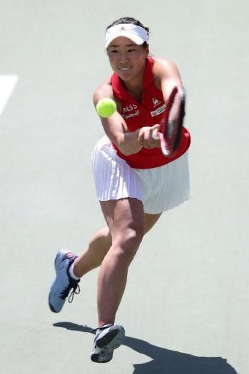 WTA Hiroshima - Japanse Hibino steekt tweede titel op zak
