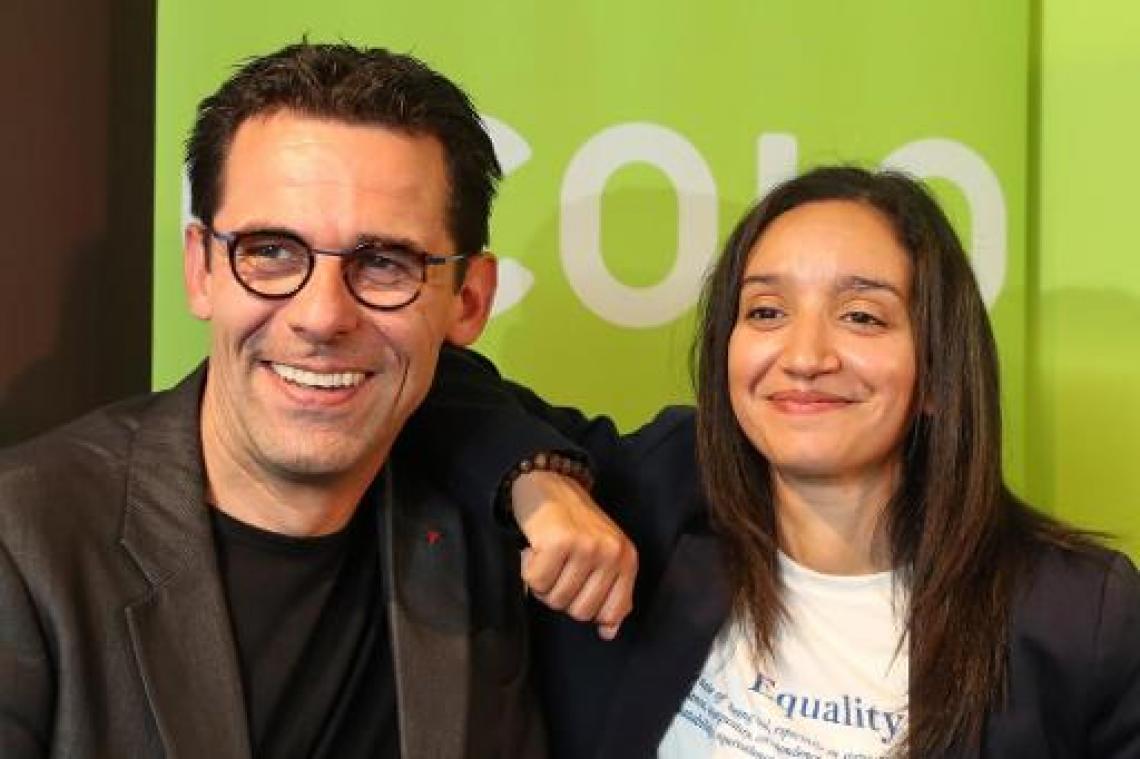 Rajae Maouane en Jean-Marc Nollet met 92 procent verkozen tot voorzitters van Ecolo