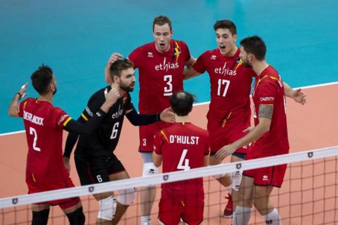 EK volley (m) - Lowie Stuer gaat met goed gevoel rustdag in