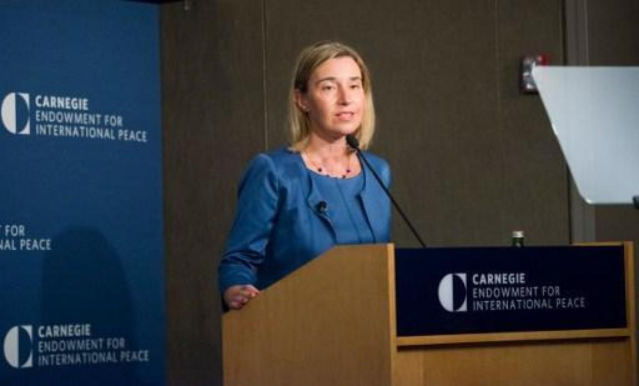 EU veroordeelt vandalisme aan ambassade in Israël