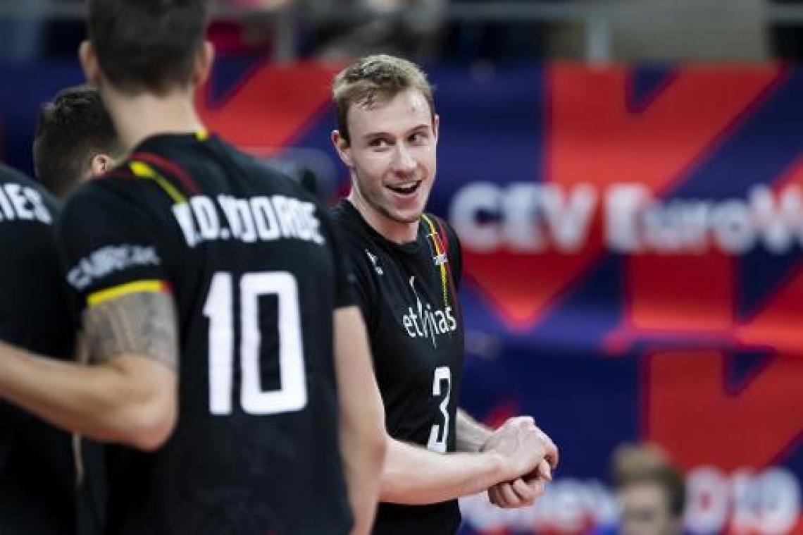 EK volley (m) - Sam Deroo hoopt nog vijf wedstrijden te spelen op EK