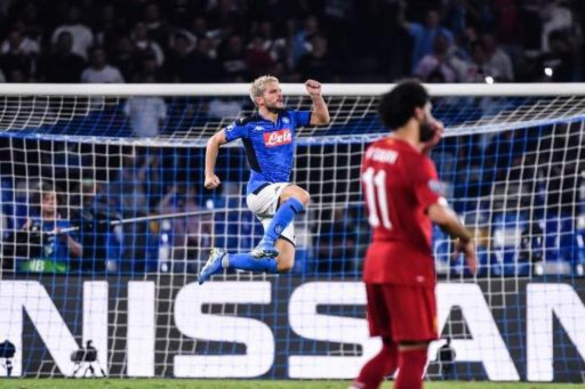 Champions League - Doelpuntenmaker Mertens verschalkt Liverpool, Witsel en Hazard houden Barcelona in bedwang