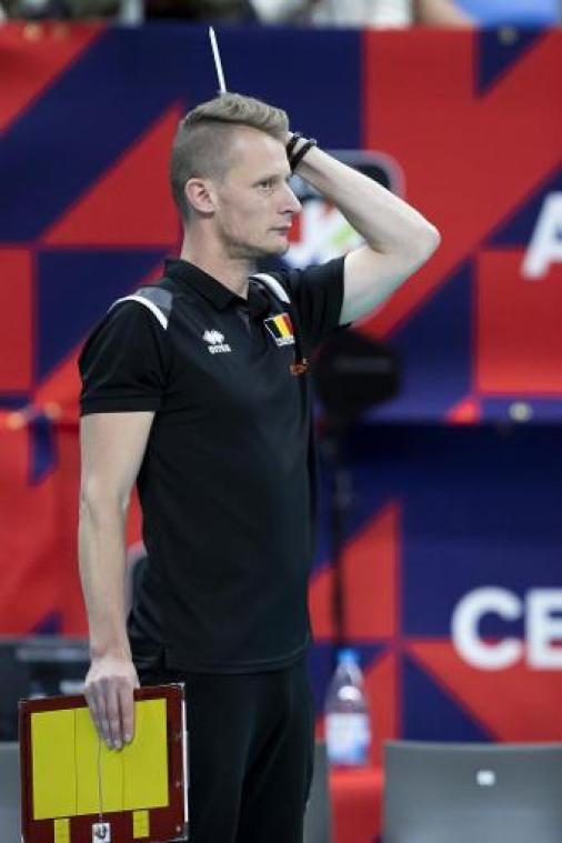 EK volley (m) - Van Kerckhove wil tegen Servië bekijken hoeveel progressie Red Dragons hebben gemaakt