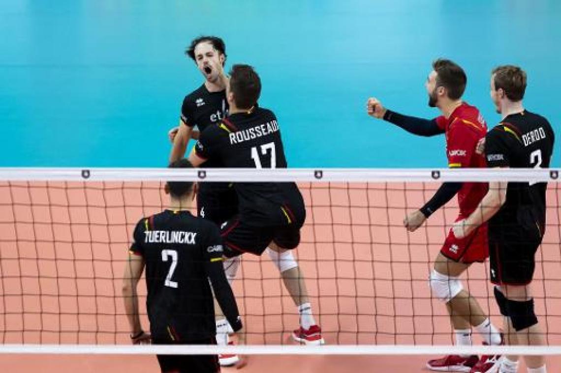 EK volley (m) - Red Dragons hakken ook Slovakije in de pan