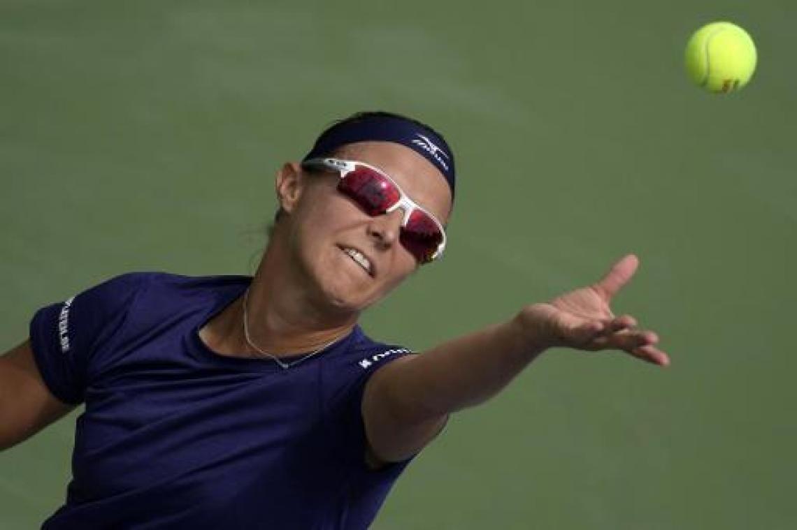 Kirsten Flipkens stoot door naar kwartfinales