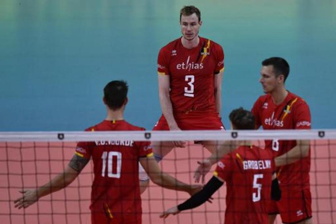 EK volley (m) - Red Dragons spelen zaterdag tegen Oekraïne in achtste finales