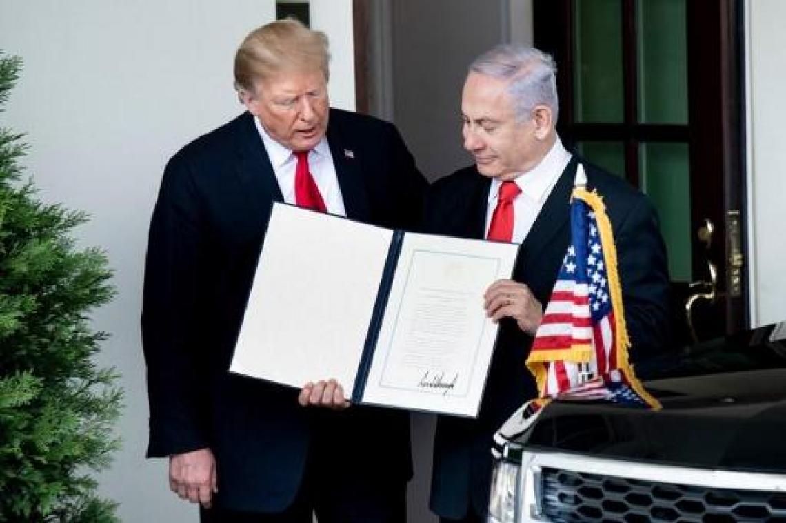 Trump heeft zich laten vangen door Netanyahu
