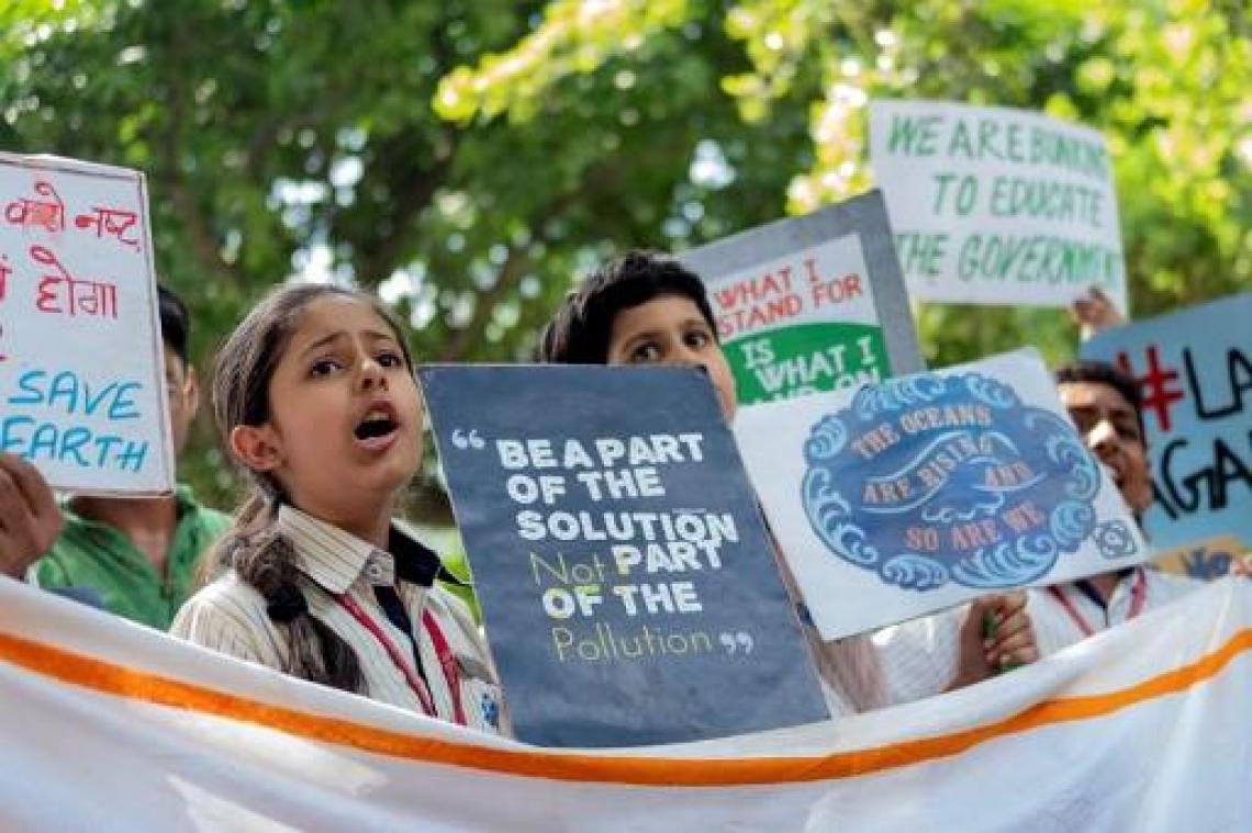 Ook in Azië en Afrika acties voor wereldwijde klimaatstaking