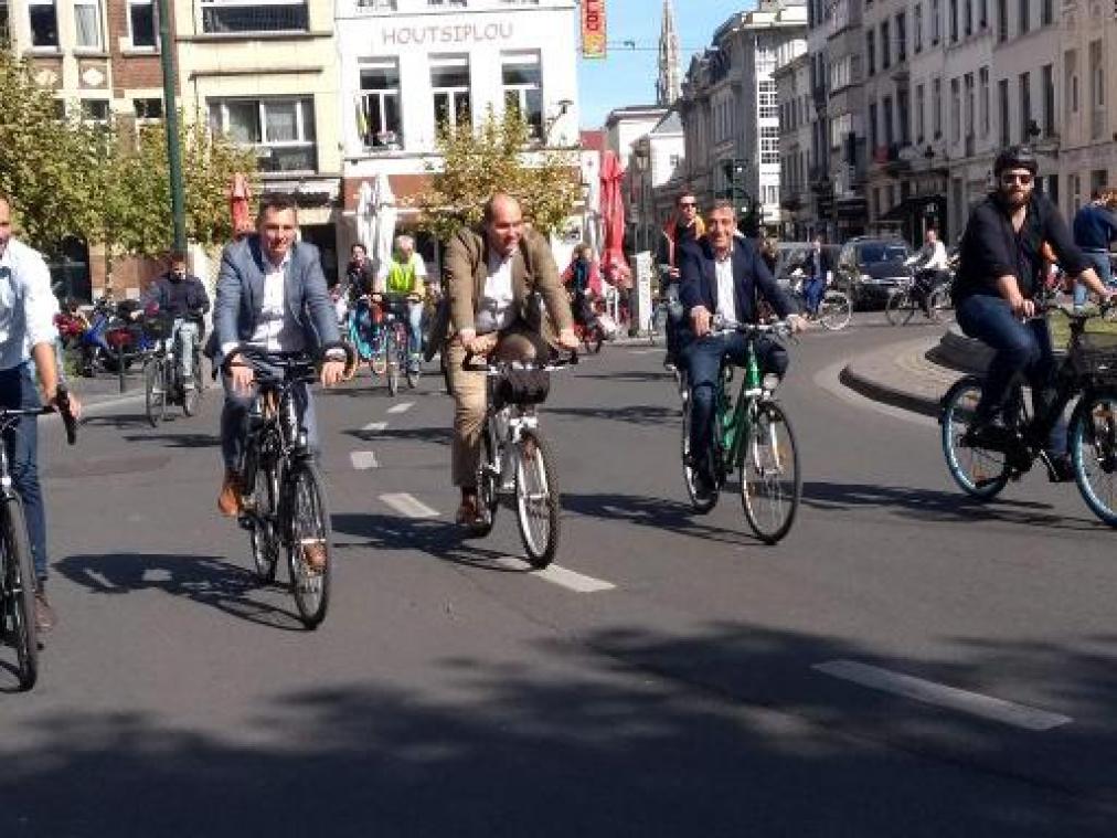 Fietsactieplan Brussel-stad moet aantal fietsers verdrievoudigen tegen 2030