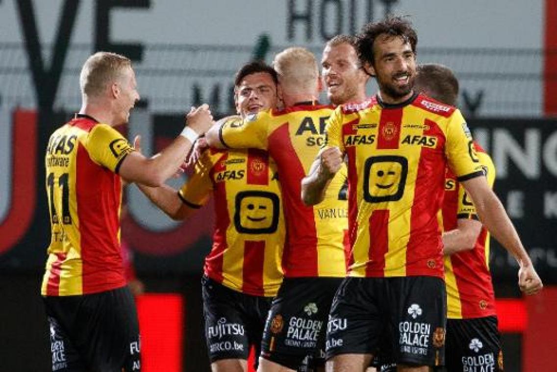 Jupler Pro League - KV Mechelen hijst zich met 2-3 in Kortrijk naast Club Brugge en Moeskroen