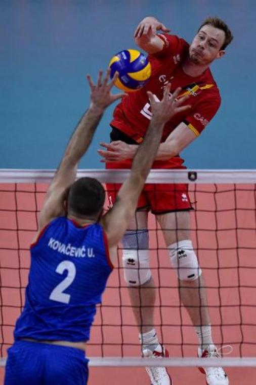 EK volley (m) - Red Dragons treffen Oekraïne in achtste finales