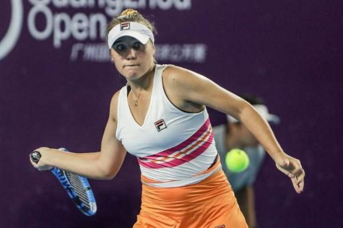 WTA Guangzhou - Sofia Kenin steekt titel op zak