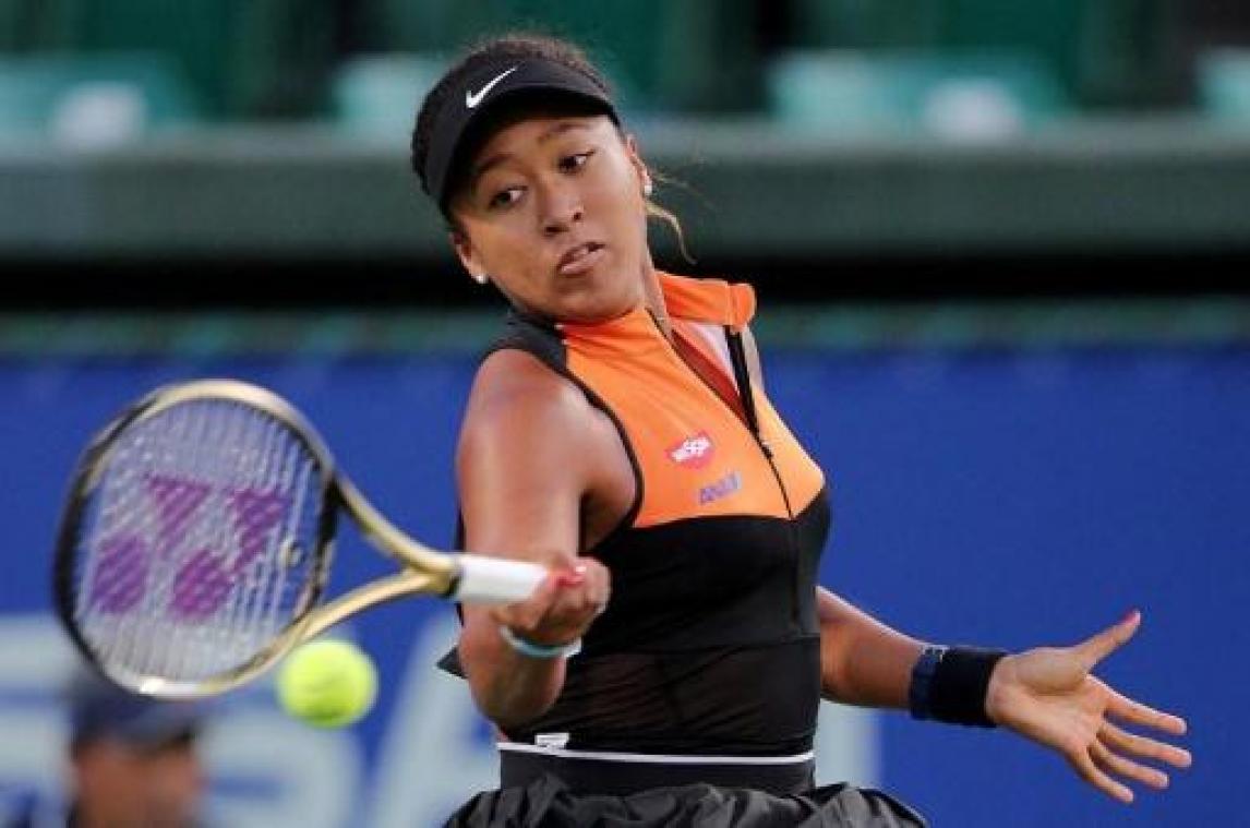 WTA Osaka - Naomi Osaka maakt favorietenrol waar