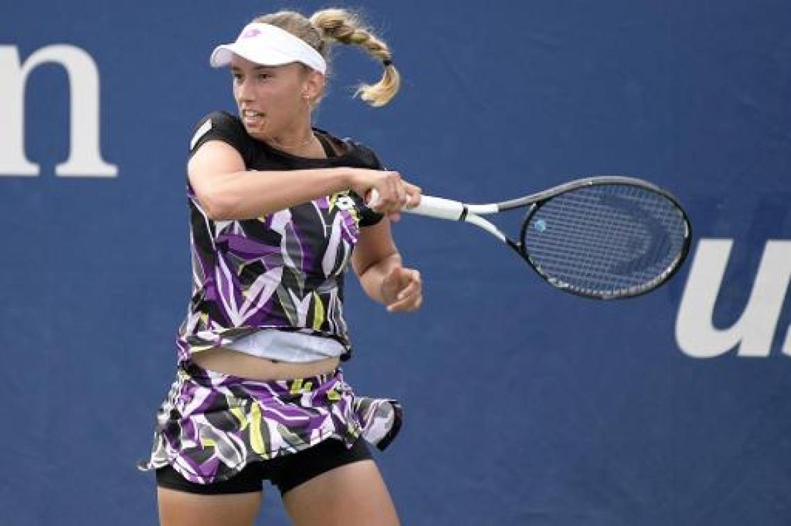 Elise Mertens neemt eerste horde