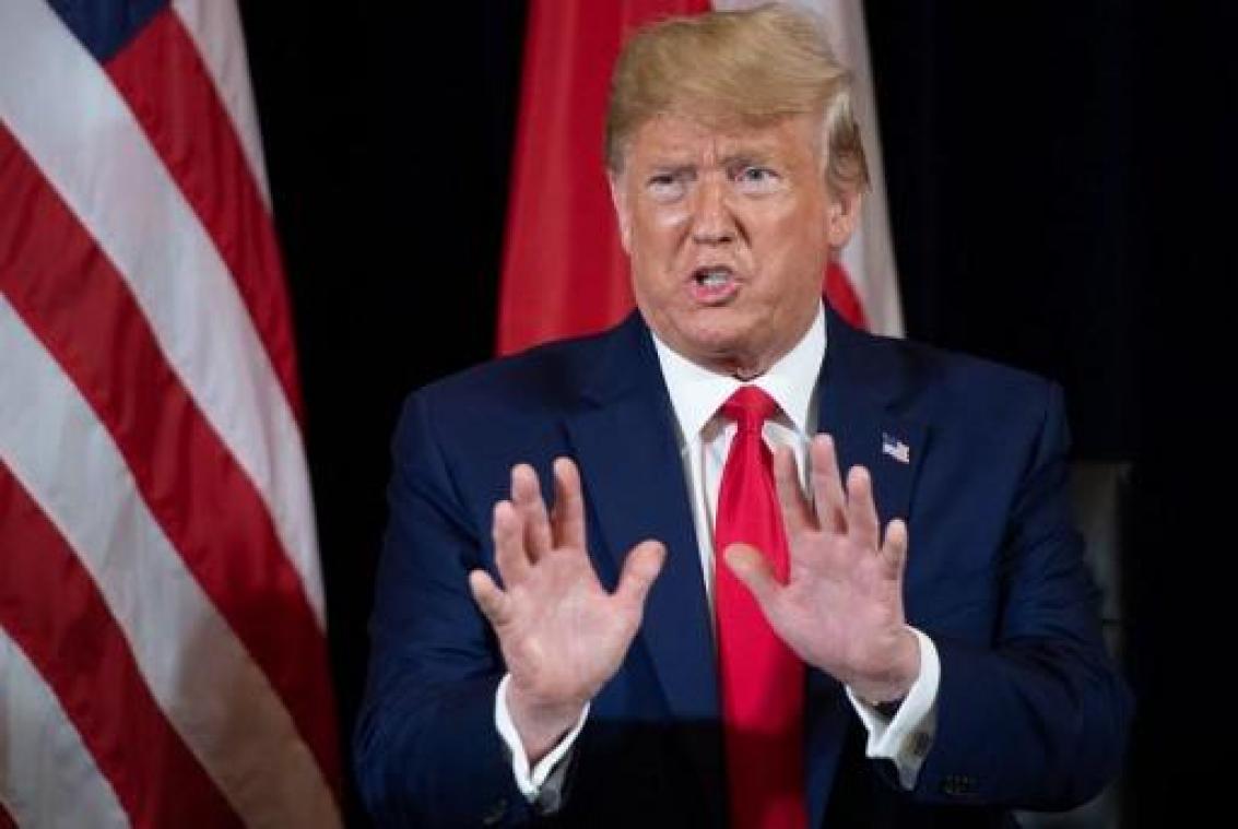 Trump vindt dat hij Nobelprijs voor de Vrede verdient