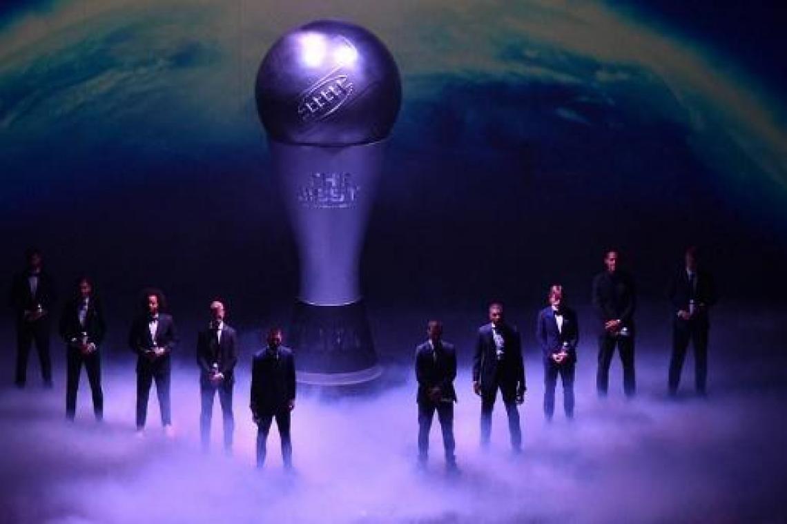 The Best FIFA Football Awards - Eden Hazard in Wereldelftal van het Jaar, Kevin De Bruyne niet
