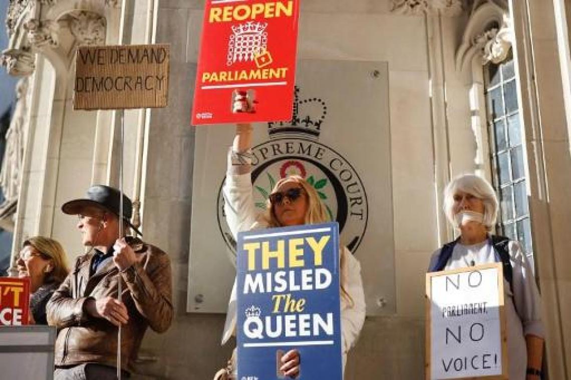 Brits Hooggerechtshof acht verdaging parlement "onwettig"