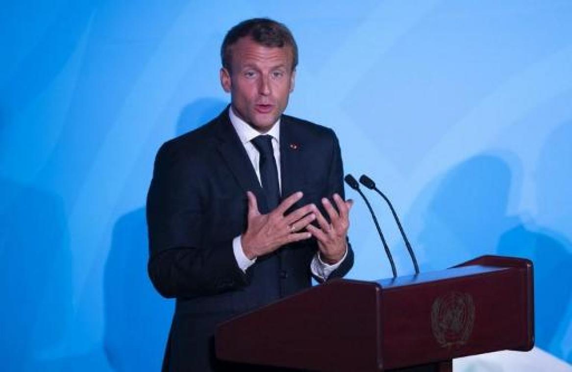 Macron kritisch over Thunberg na klacht tegen Frankrijk