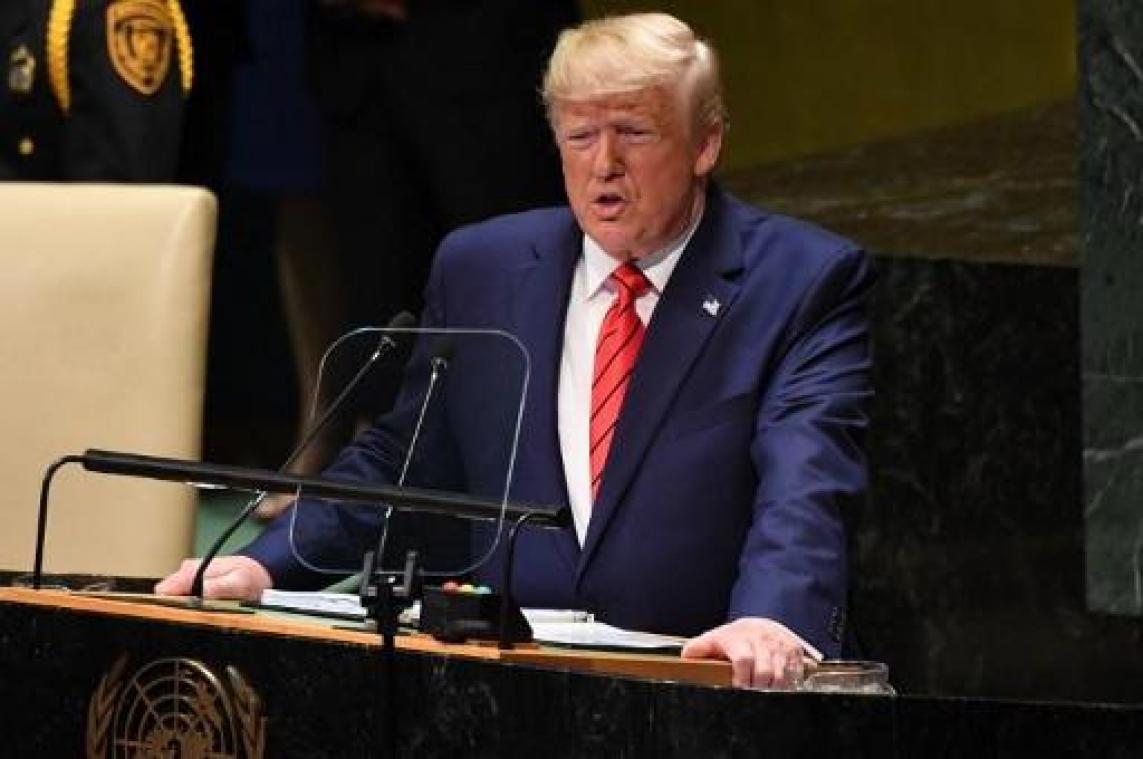 Trump voor VN: "Hopelijk hoeven we onze macht nooit te gebruiken"