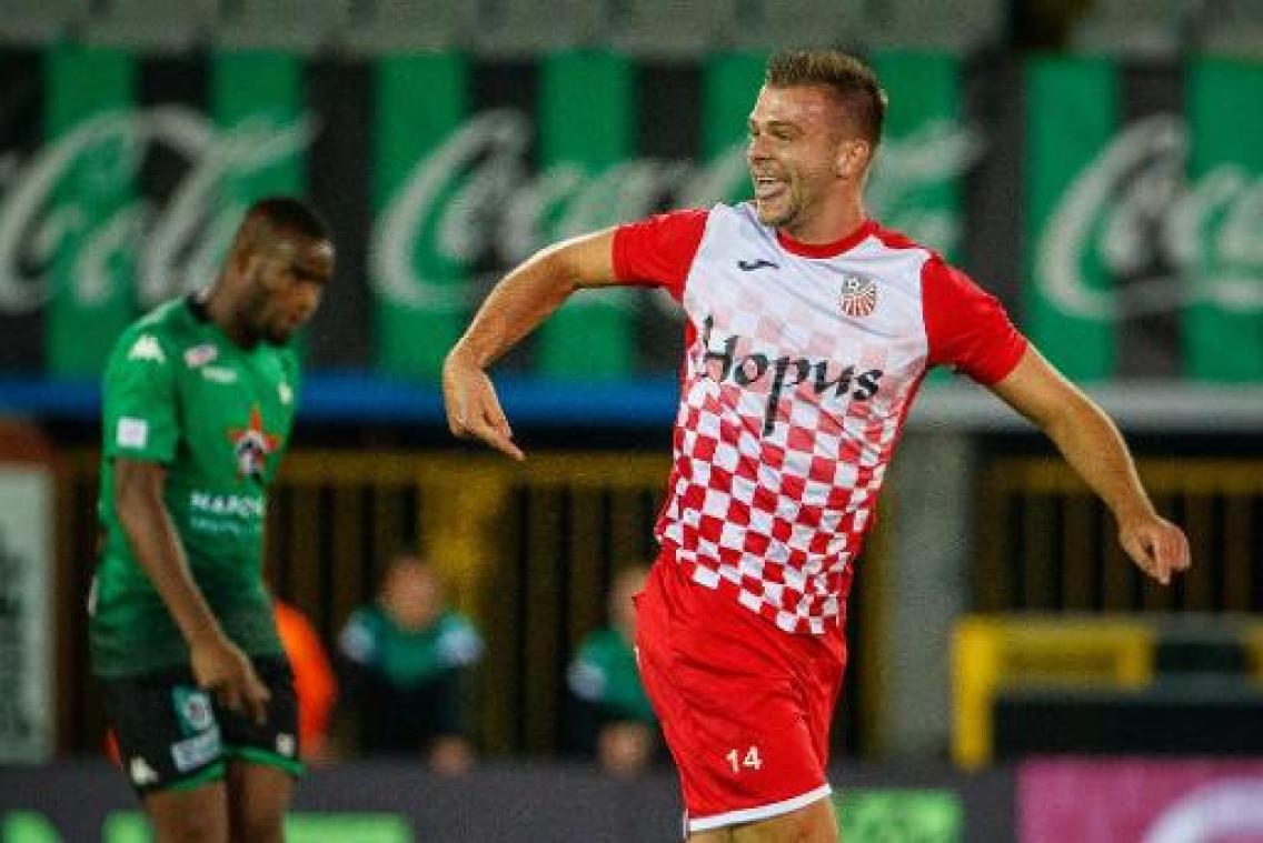 Croky Cup - Cercle Brugge verslikt zich in Rebecquoise