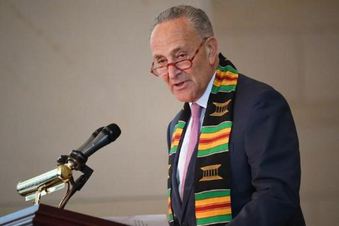 Leider van Democraten in Amerikaanse Senaat noemt vrijgave transcriptie telefoongesprek "onvoldoende"