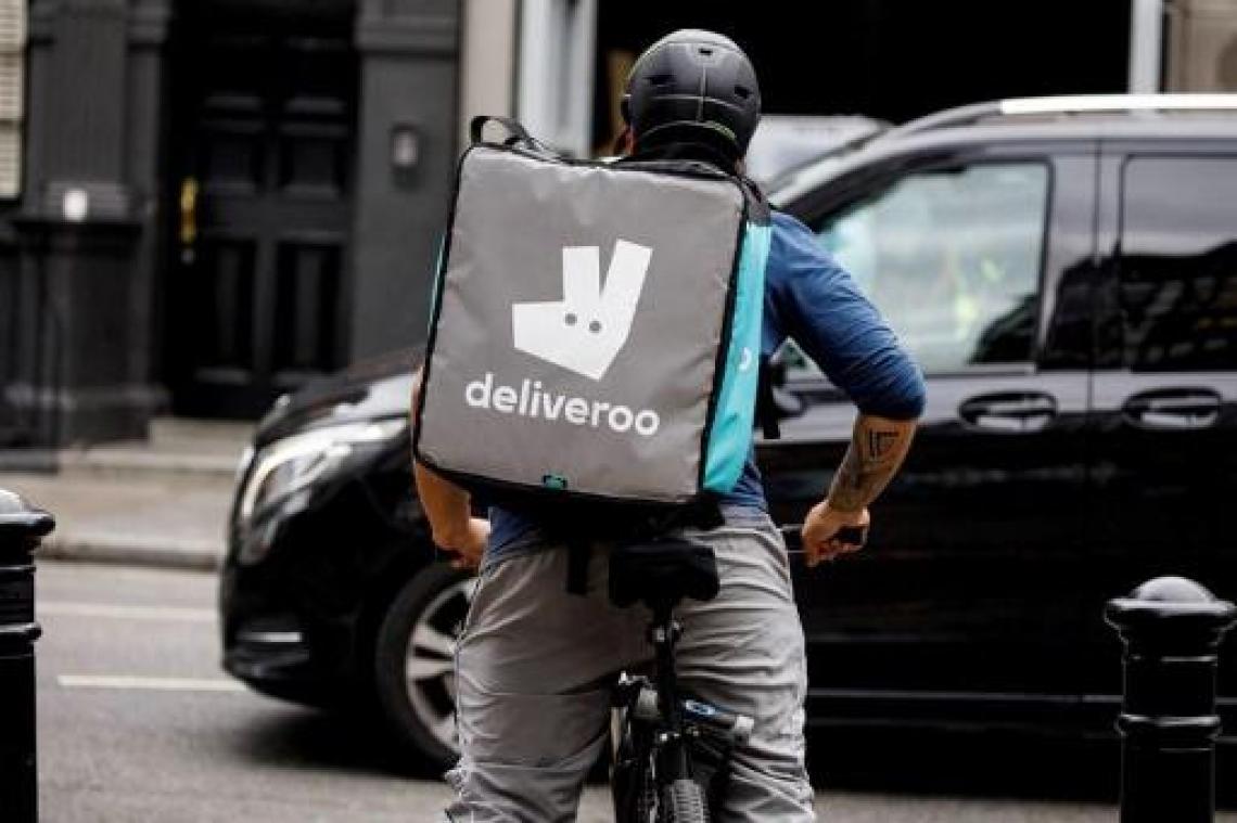 Koerierscollectief en vakbonden protesteren tegen "achteruitgang" bij Deliveroo